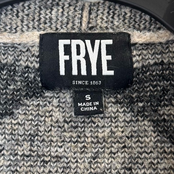 Frye Womens' Southwestern Patterned Jacquard Cardigan Size Small - Picture 5 of 11